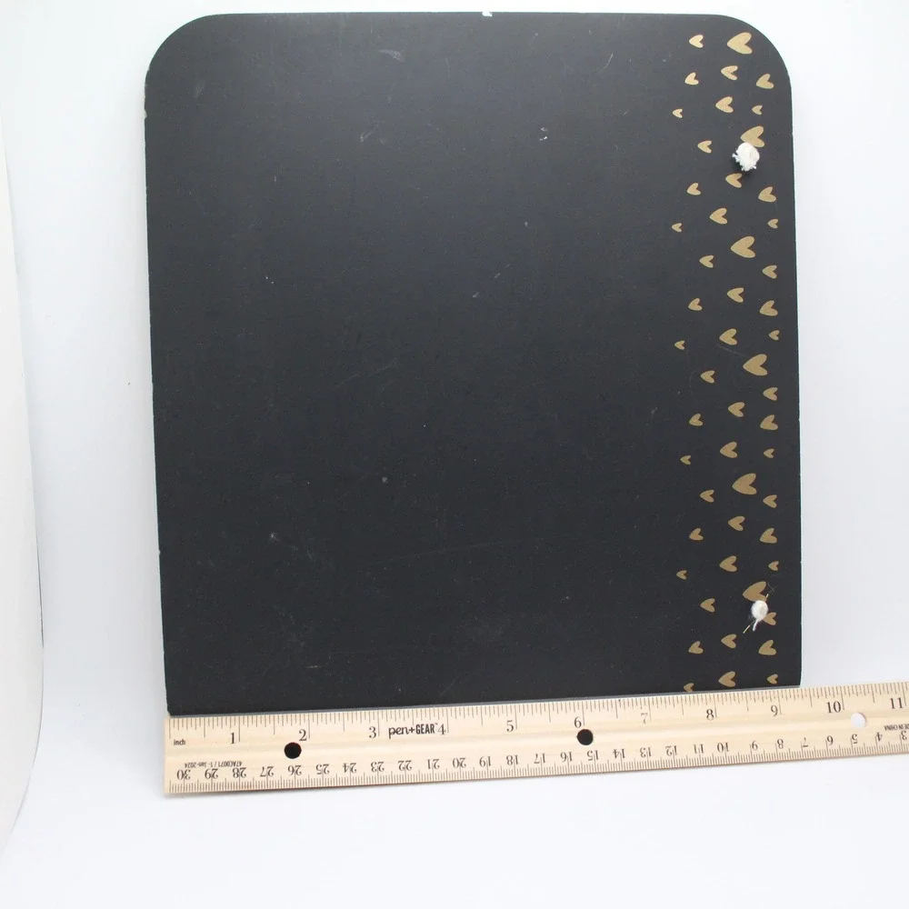 Heart Chalkboard Message Board Small Hanging Decor Cute‎ Home Office Memo